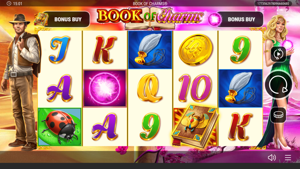 Book of charms slots