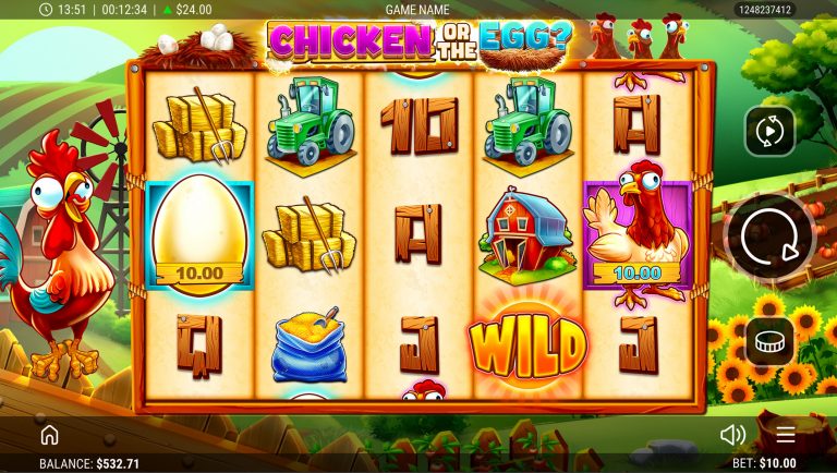 Chicken or the Egg online slot