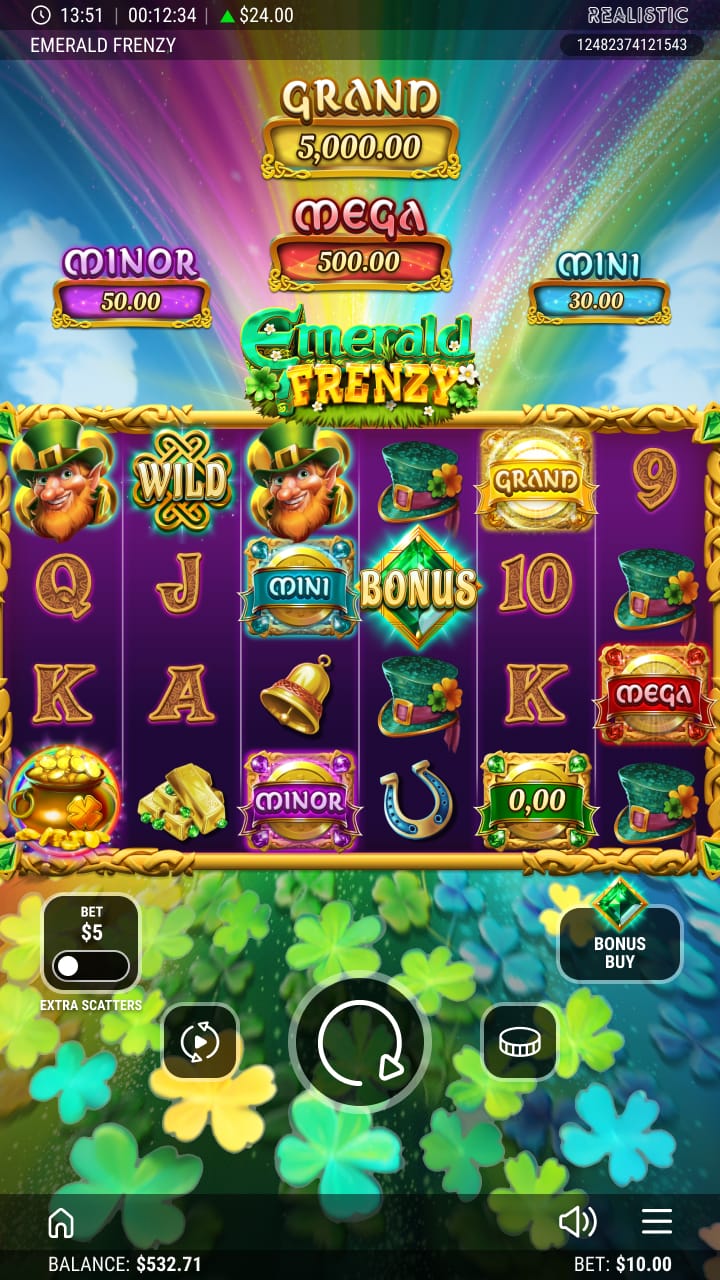 Emerald Frenzy Online Slot