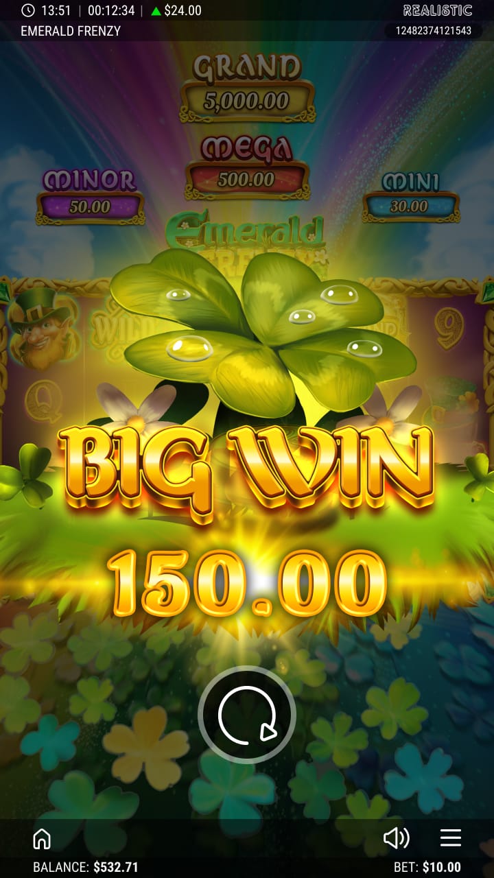 Emerald Frenzy Online Slot