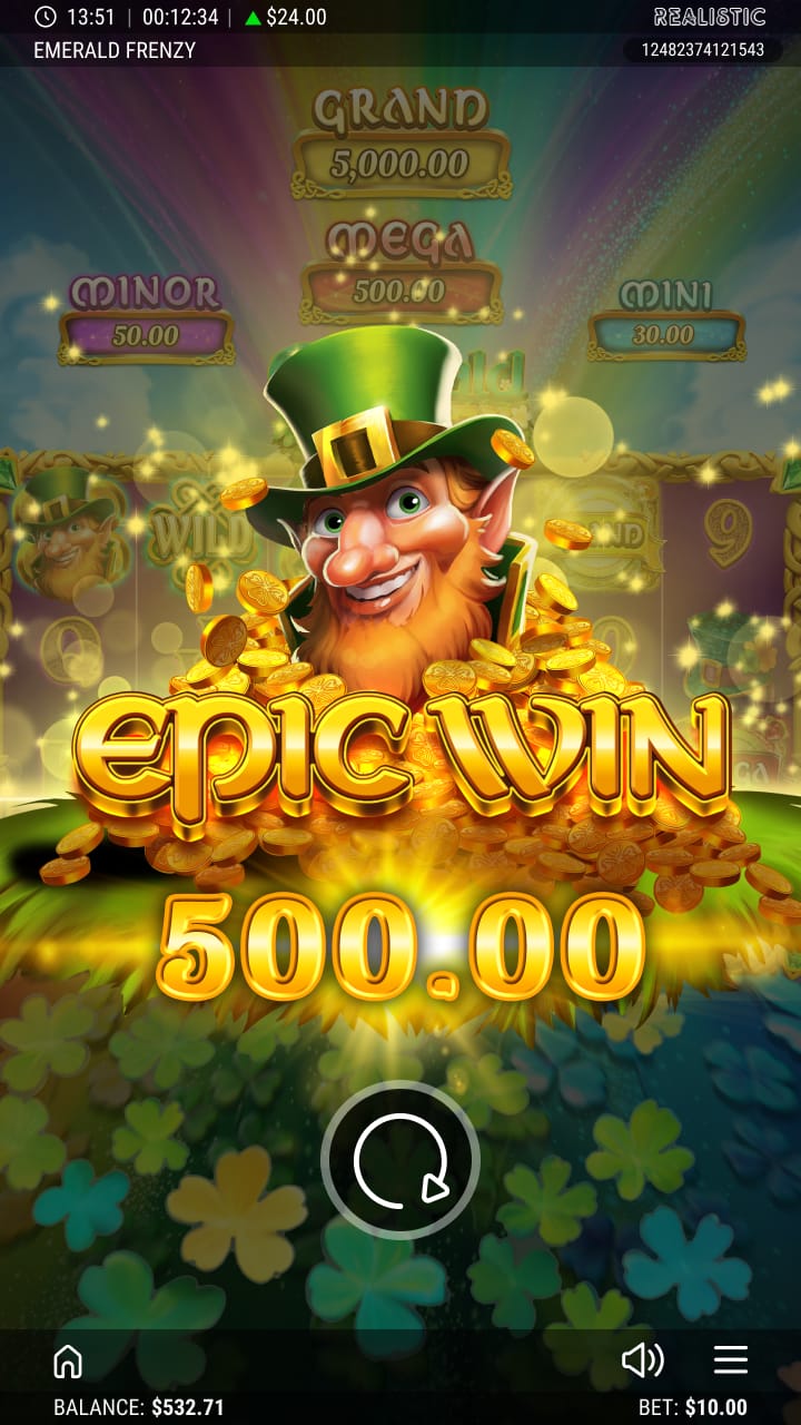 Emerald Frenzy Online Slot