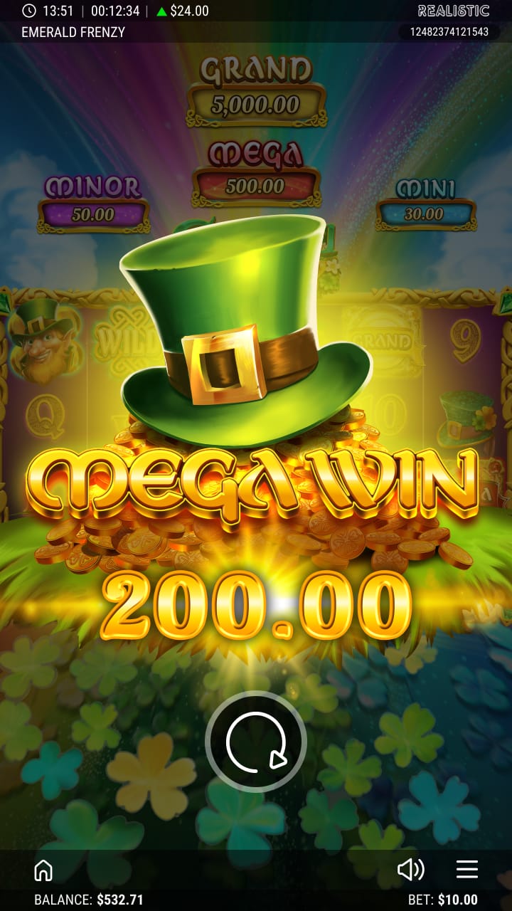 Emerald Frenzy Online Slot