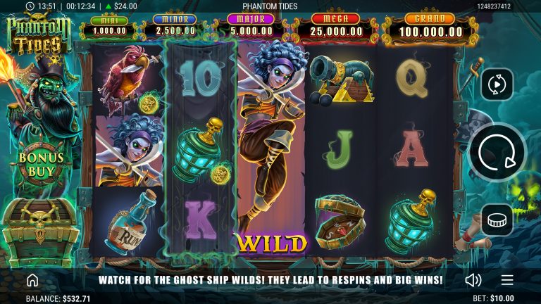 Phantom Tides Online Slot