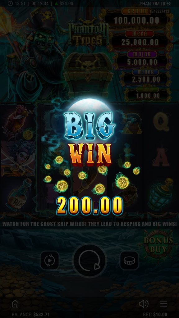 Phantom Tides Online Slot