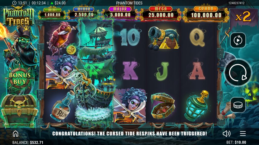 Phantom Tides Online Slot