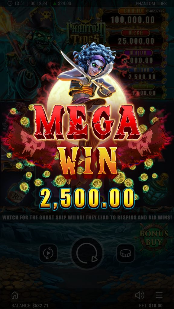 Phantom Tides Online Slot