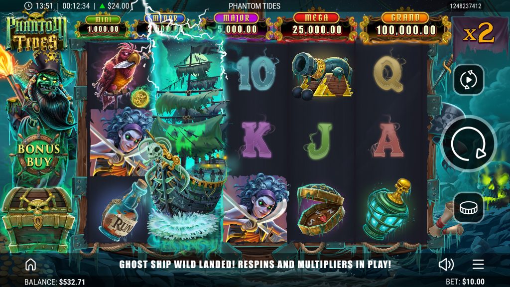 Phantom Tides Online Slot