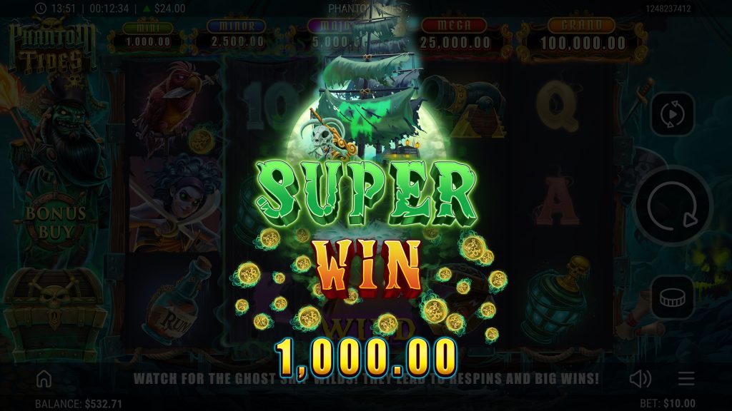 Phantom Tides Online Slot