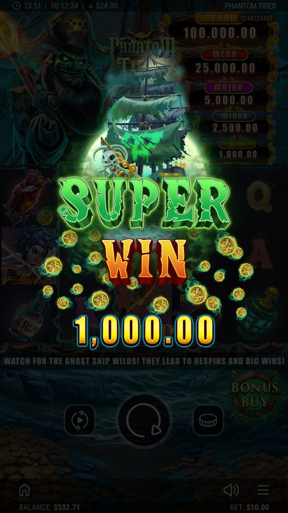 Phantom Tides Online Slot