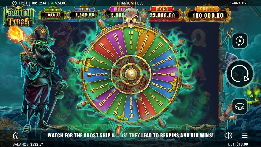 Phantom Tides Online Slot