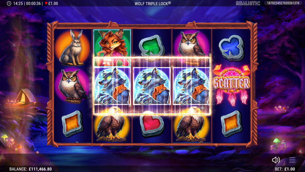 Wolf Triple Lock Online Slot