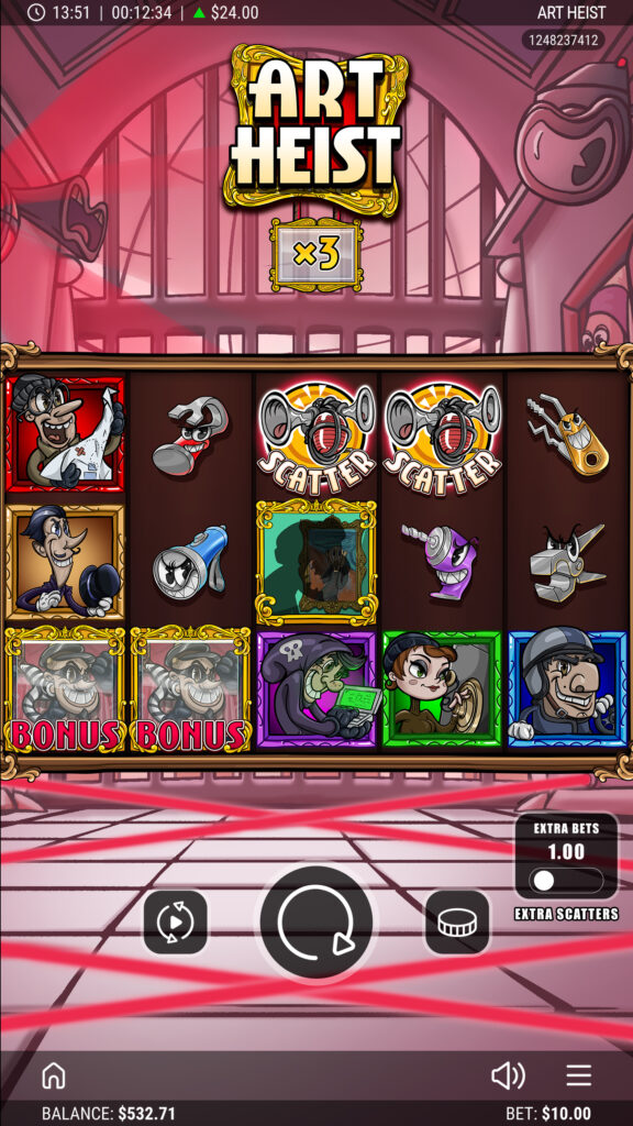 Art Heist Online Slot