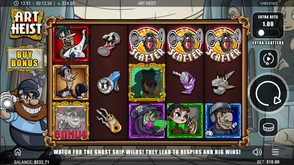 Art Heist Online Slot