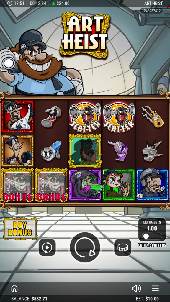 Art Heist Online Slot