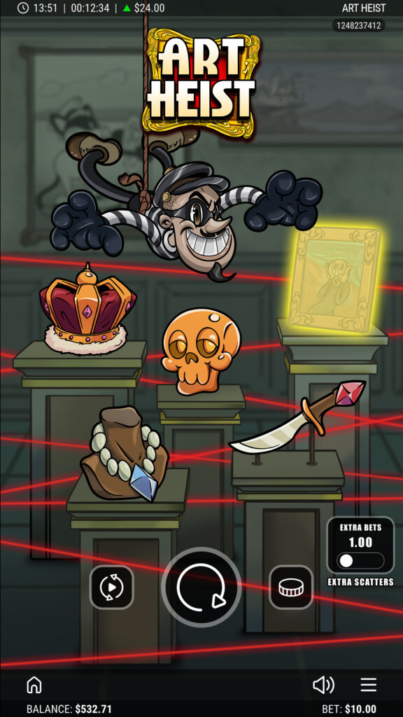 Art Heist Online Slot