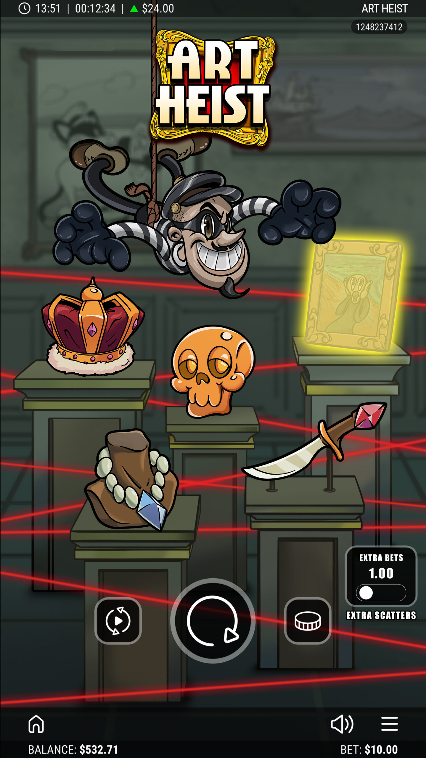 Art Heist Online Slot
